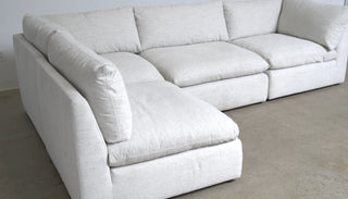 CLOUD COMFORT 4-Piece Modular Sectional Sofa