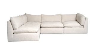 CLOUD COMFORT 4-Piece Modular Sectional Sofa