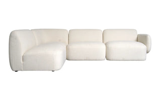 HUG ME 4-Piece Modular Sectional Sofa Open