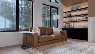 Prague sofa in modern cream-toned fabric