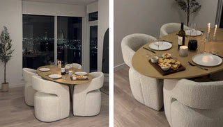 PORTO Oval Dining Table